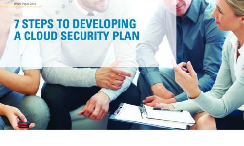 7 Steps to Developing a Cloud Security Plan