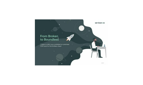 Broken to Boundless: 7 Steps to ditch your busted on-premise ITSM tool for limitless cloud