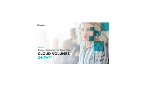 Disaster Recovery in the Cloud with Cloud Volumes ONTAP