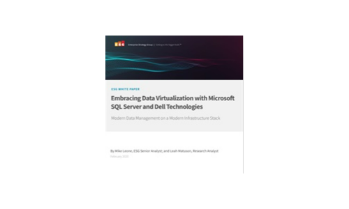 Embracing Data Virtualization with Microsoft SQL Server and Dell Technologies