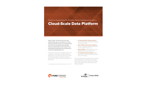 Guide to Supporting On-Premise Spark Deployments with a Cloud-Scale Data Platform