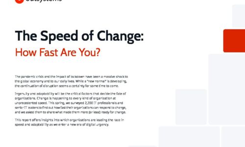 The Speed of Change:How Fast Are You?