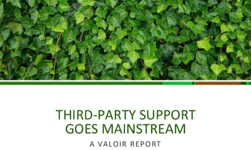 Valoir Report: Third-Party Support Goes Mainstream